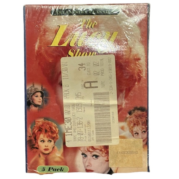 The Lucy Show TV Classics 5 Pk VHS Tape Box Set John Wayne George Burns New - Picture 4 of 6